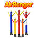 12 Foot Yellow With Red Arms Air Ranger without Blower by Look Our Way