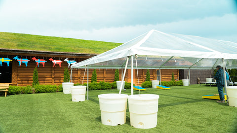 30x40 Clear Top Tent