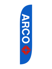 Arco Gasoline Feather Flag