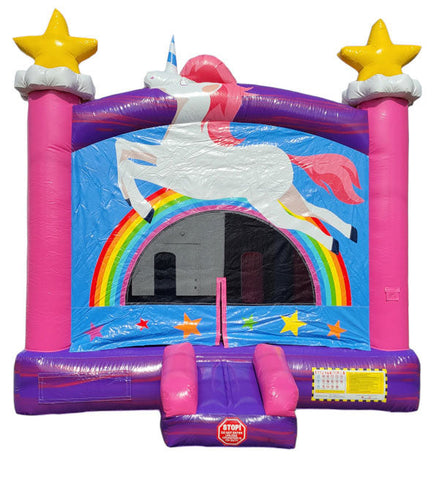 14'H Unicorn Bouncer by MoonWalk USA
