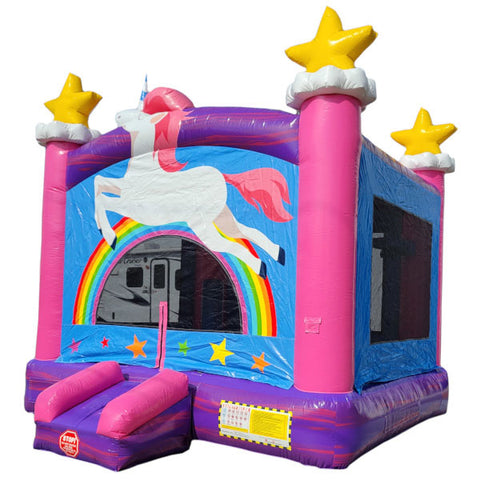 14'H Unicorn Bouncer by MoonWalk USA
