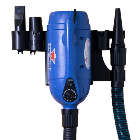 XPOWER B-24 Professional Pet Grooming Force Dryer with Powerful and Quiet Motor, Variable Speed and Extra Heat, Versatile For All Sizes and Breeds