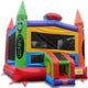 14'H Rainbow Bouncer Large by MoonWalk USA