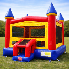 14'H Module Castle Bouncer by MoonWalk USA
