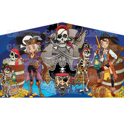 Pirate Bounce House Banner 2 by eInflatables