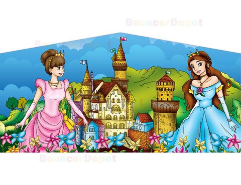 Princess Bounce House Banner 1 by Bouncer Depot