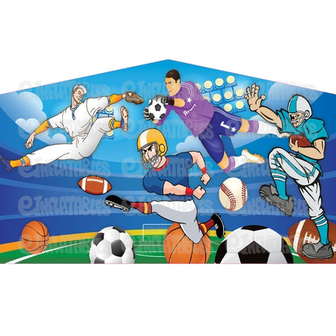 Sports Bounce House Banner 2 by eInflatables