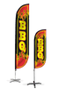 Image of BBQ Feather Flag