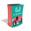 Image of Backlit Custom Square Trade Show Podium