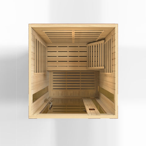 Dynamic Canadian Hemlock Sauna Backrest