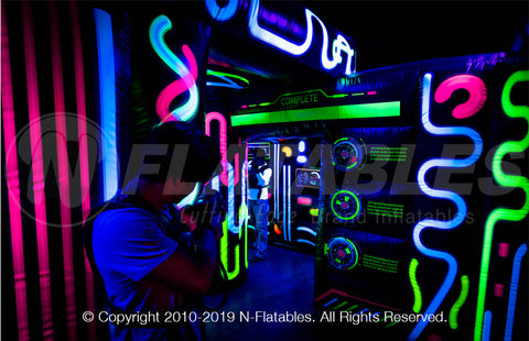 16'H Battle Dome Laser Tag by Cutting Edge