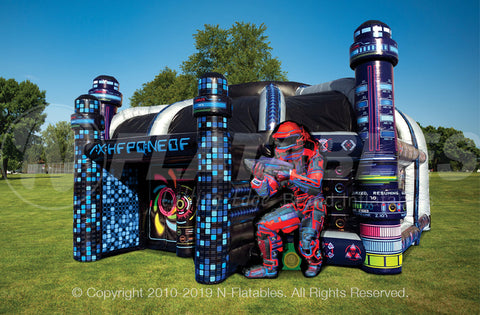 16'H Battle Dome Laser Tag by Cutting Edge