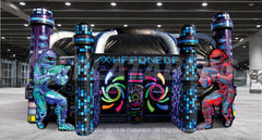 16'H Battle Dome Laser Tag by Cutting Edge