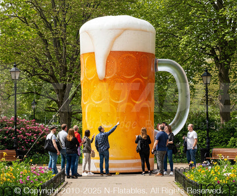 Inflatable Beer Mug by Cutting Edge