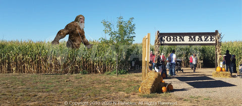 Inflatable 17' Bigfoot Character