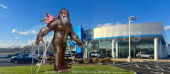 Inflatable Bigfoot Character