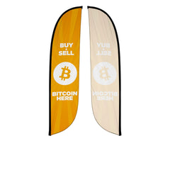 BTM Machine 11ft Feather Flag