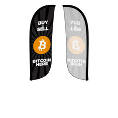 BTM Machine 5ft Feather Flag