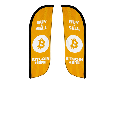 BTM Machine 5ft Feather Flag