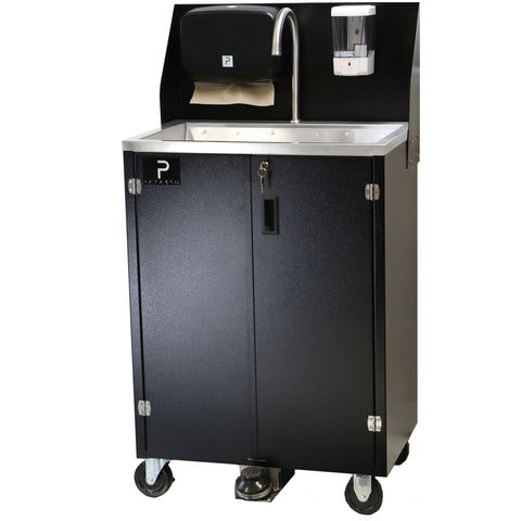 Paragon Pro Series Portable Sink (Black) with Splash Guard