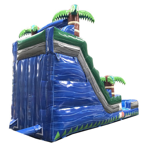 18'H Blue Slide Wet n Dry