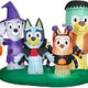 12' Colossal Halloween Witch and Friends Scene by Gemmy Inflatables