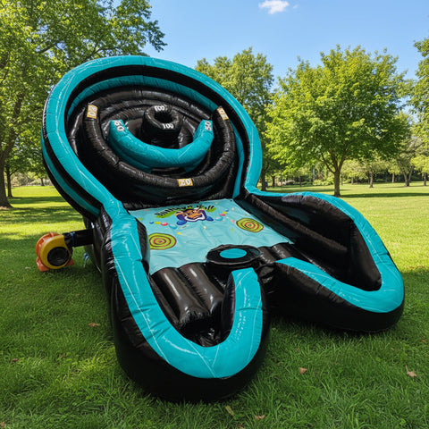 Bullseye Ball (Teal) | Commercial Inflatable Interactive Game IG5327-T