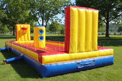 11'H Bungee and Basketball by Happy Jump