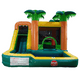 Palm Tree Combo Jumper Slide by Eagle Bounce