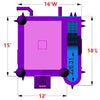 Image of Pink Castle Combo Wet n Dry