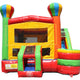 15'H 5 in 1 Multicolor Balloon Adventure Combo Bouncer by Ultimate Jumpers