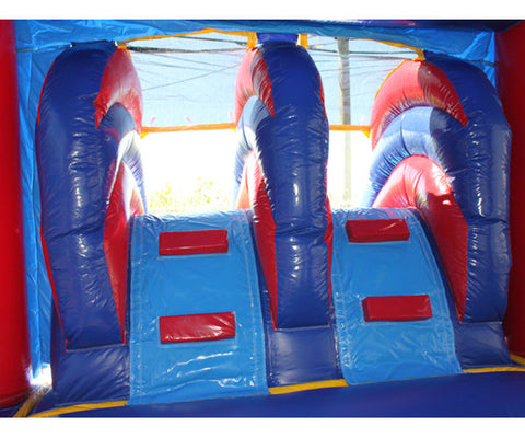 2-Lane Red n Blue Combo w/ Pool