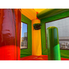 13' H 2-Lane Fiesta Combo Wet N Dry by MoonWalk USA