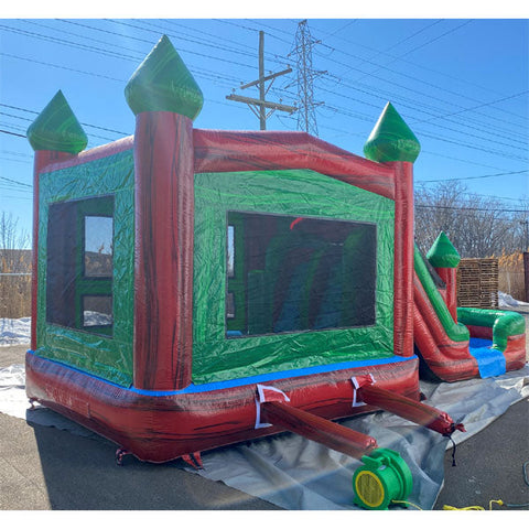 2-Lane Red Ruby Castle Combo Wet n Dry