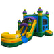 13' H 2-Lane Green Combo Wet N Dry by MoonWalk USA