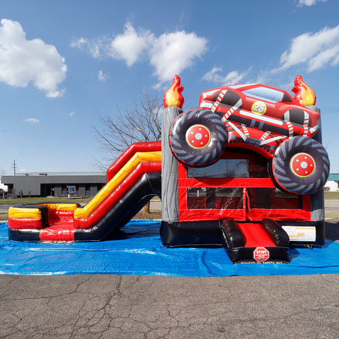 2-Lane Monster Truck Combo Wet n Dry