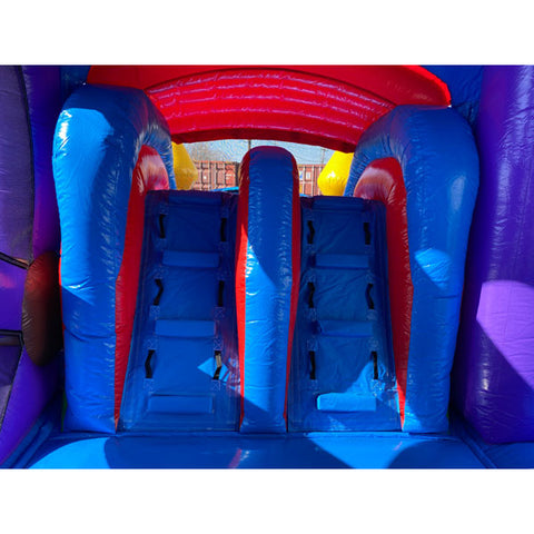 14' 2-Lane Ferris Wheel Combo Wet N Dry by MoonWalk USA