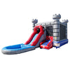 Image of Gray Castle Combo with Removable Pool (No Blower)