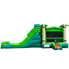 14'H Jump N Splash Paradise Palms with Landing by eInflatables