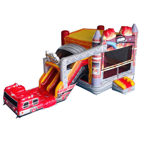 2-Lane Firetruck Combo Wet n Dry
