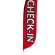 Check-In Feather Flag