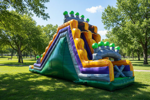 Emerald Bay Commercial Inflatable Bounce House Combo - CO2146