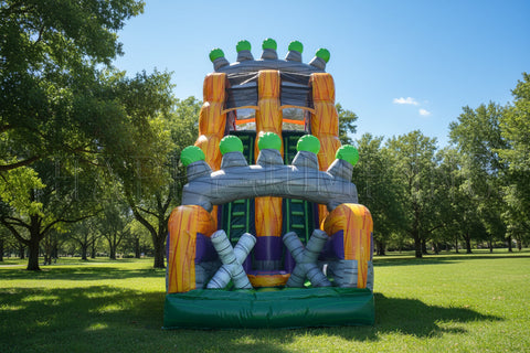 Emerald Bay Commercial Inflatable Bounce House Combo - CO2146
