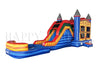 Image of 5in1 Super Combo Castle with Pool (Marble) - CO2170-1M