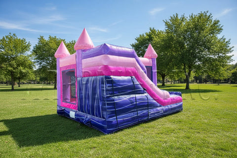 5 X Combo Glitter Commercial Inflatable Bounce House Combo - CO2321-G