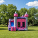 5x Jump & Splash Diamond Castle Commercial Inflatable Bounce House Combo - CO2329