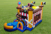 Image of 5 X Pirate Combo (Pool & Stopper) Commercial Inflatable Bounce House Combo - CO2331-P