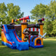 5 X Pirate Combo (Pool & Stopper) Commercial Inflatable Bounce House Combo - CO2331-P