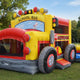 School Bus Combo Commercial Inflatable Bounce House Combo - CO2405