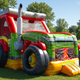14'H Tractor Truck by Happy Jump
